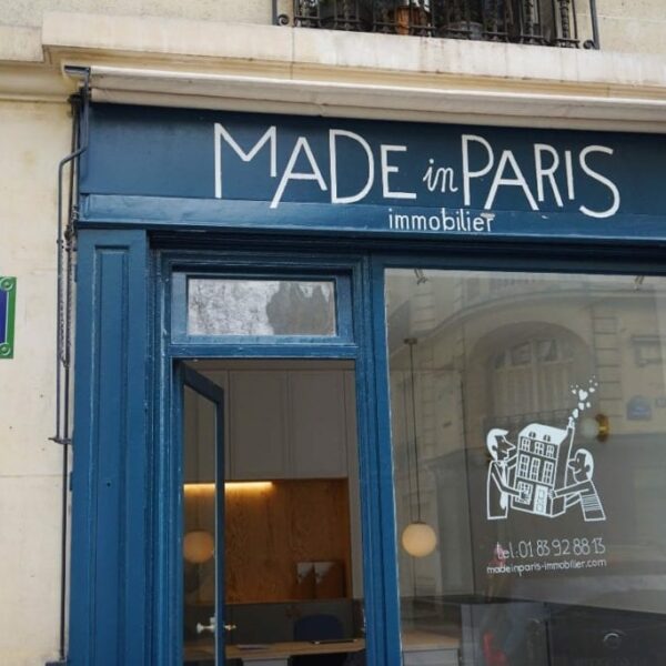Ravalement de façade et rénovation d'une agence à Paris