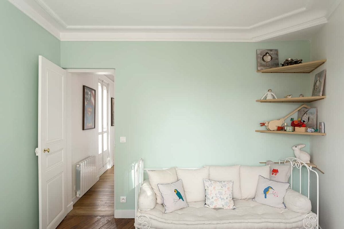 Chambres rénovées avec des peintures Little Greene colorées