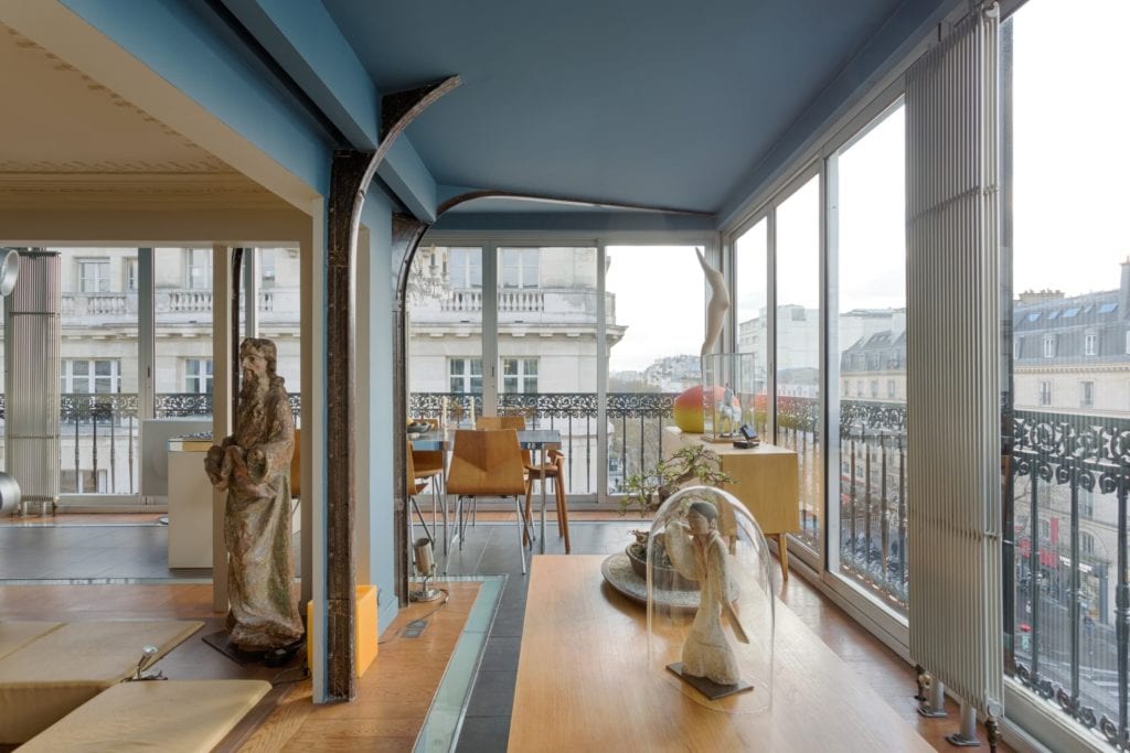 Peinture Argile dans un appartement avec moulures