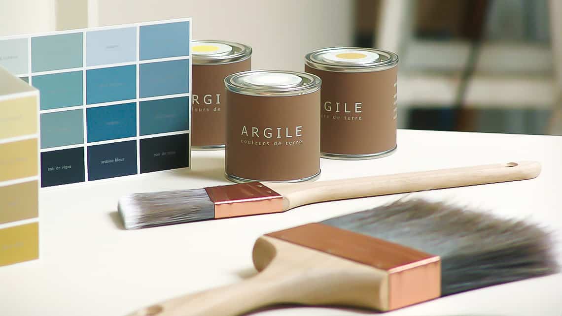 peinture à l'eau ARGILE - Monsieur Peinture