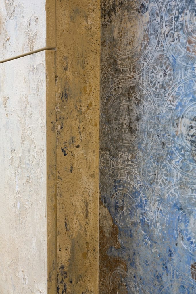 Peinture décorative effet vieilli