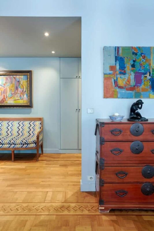 Ponçage vitrification parquet et peinture à Paris