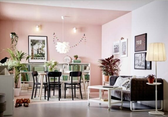 Peindre plafond en couleur