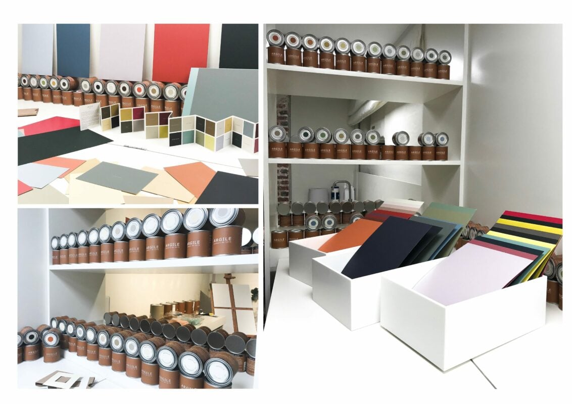 Showroom Argile Peinture Paris