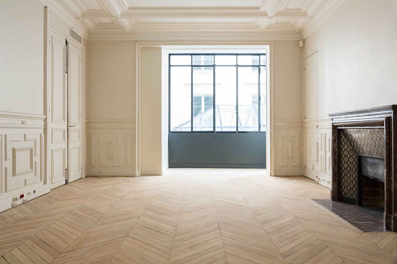 Rénovation parquet et peintures d'un coworking