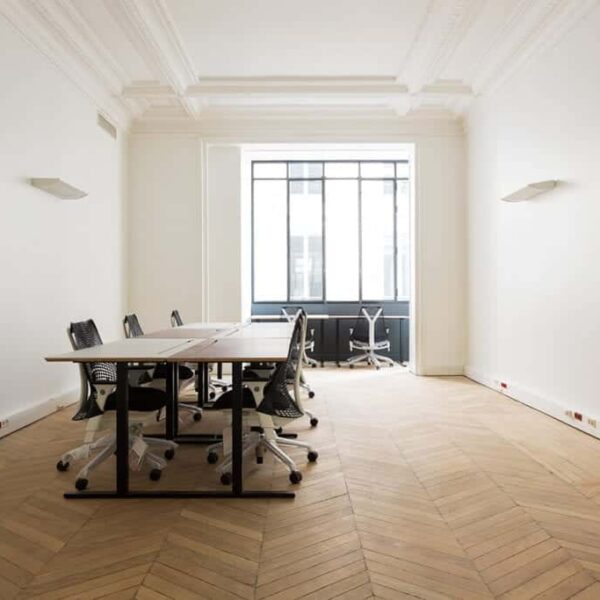 Rénovation parquet et peintures d'un coworking