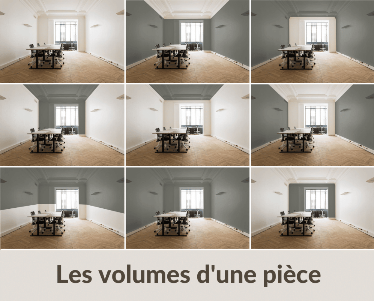 Combien De Temps Pour Peindre Une Pièce De 15m2 Comment la peinture modifie les volumes d'une pièce ?