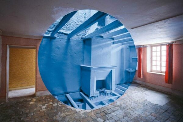 Anamorphose cercle georges rousse