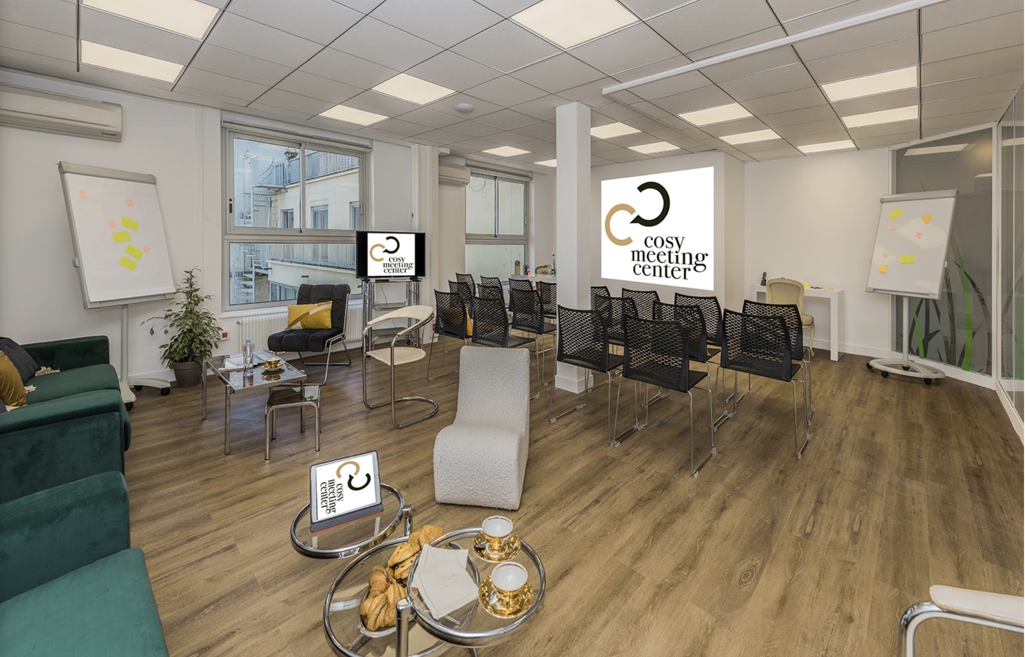 Cosy Meeting Center | Peintures et sols • Monsieur Peinture