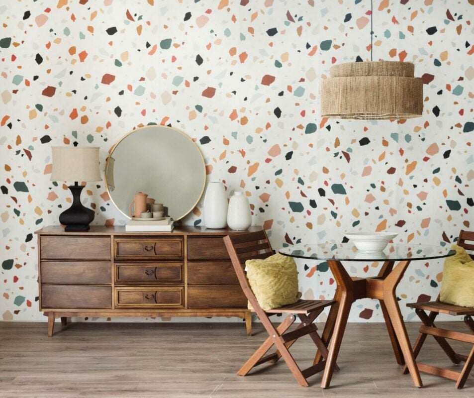 Mur en Terrazzo : inspiration déco