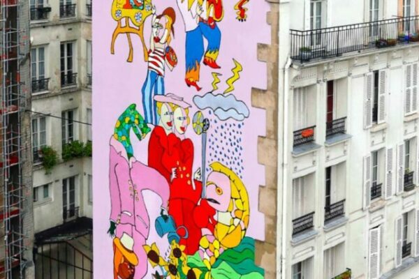 Views x H&M | Fresque sur façade d'immeuble