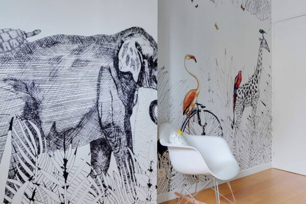 Pose de papiers peints et peintures dans le 92