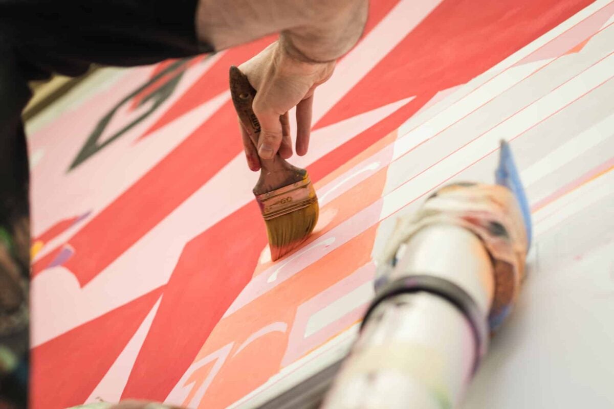 Palm a réalisé une fresque de 40m² pour G-SHOCK à Châtelet les Halles