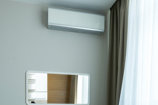 Climatisation dans une chambre