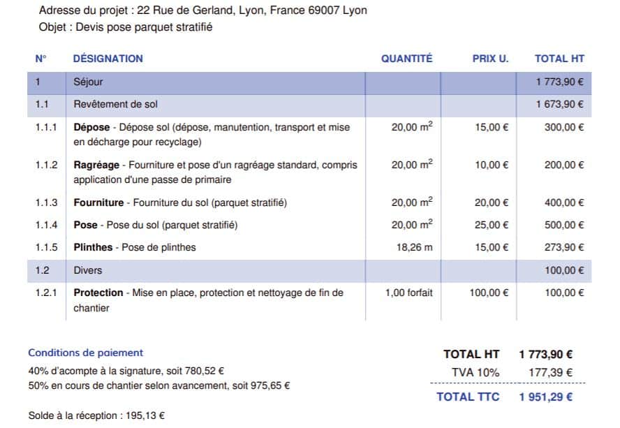 Combien Coûte la Pose de Parquet Stratifié ? Prix, Coût, Devis