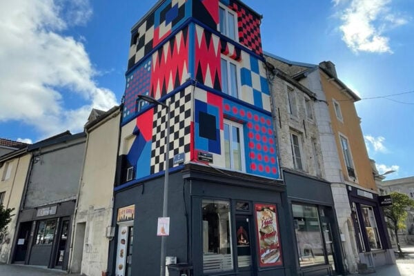 Fresque ville de Chaumont