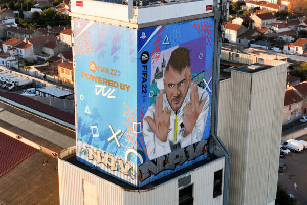 Fresque Jul x EA Sport PALM