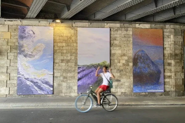 PALM a réalisé une balade artistique à Clichy-la-Garenne et Levallois, une balade artistique en l'honneur de l'impressionnisme