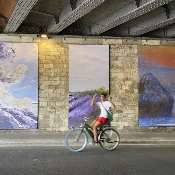 PALM a réalisé une balade artistique à Clichy-la-Garenne et Levallois, une balade artistique en l'honneur de l'impressionnisme