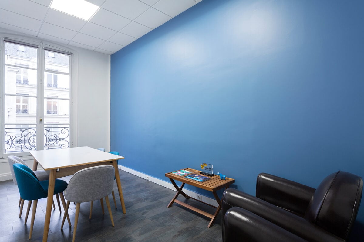 Peinture satinée