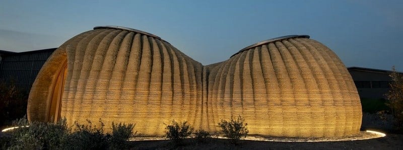 Et si cette maison en terre imprimée en 3D pouvait résoudre la