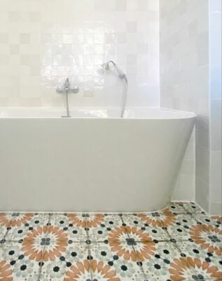 Salle de bain carrelage