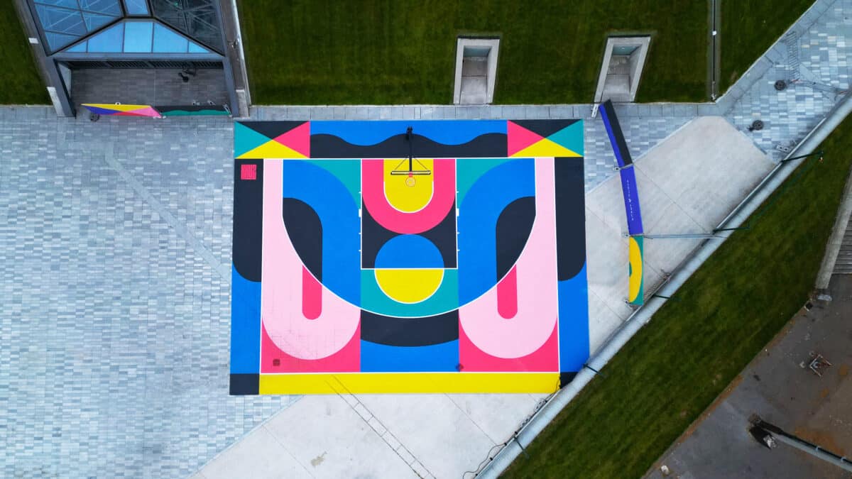 Terrain NBA Accor Arena - Drone