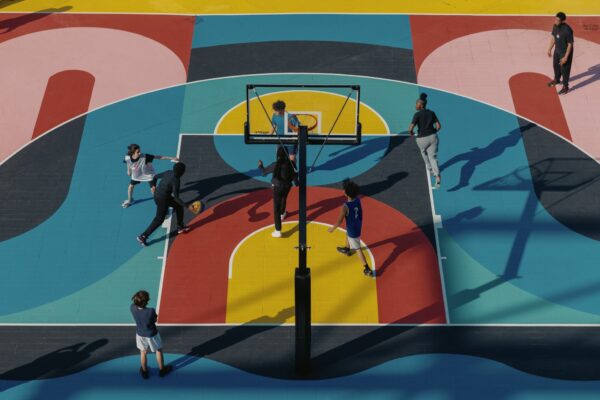Terrain NBA Accor Arena - inauguration