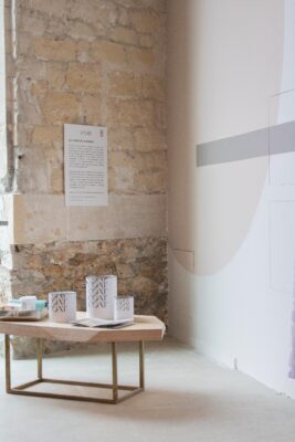 Concept store du showroom Exception, mise en peinture avec COAT Paint, peinture éco-responsable