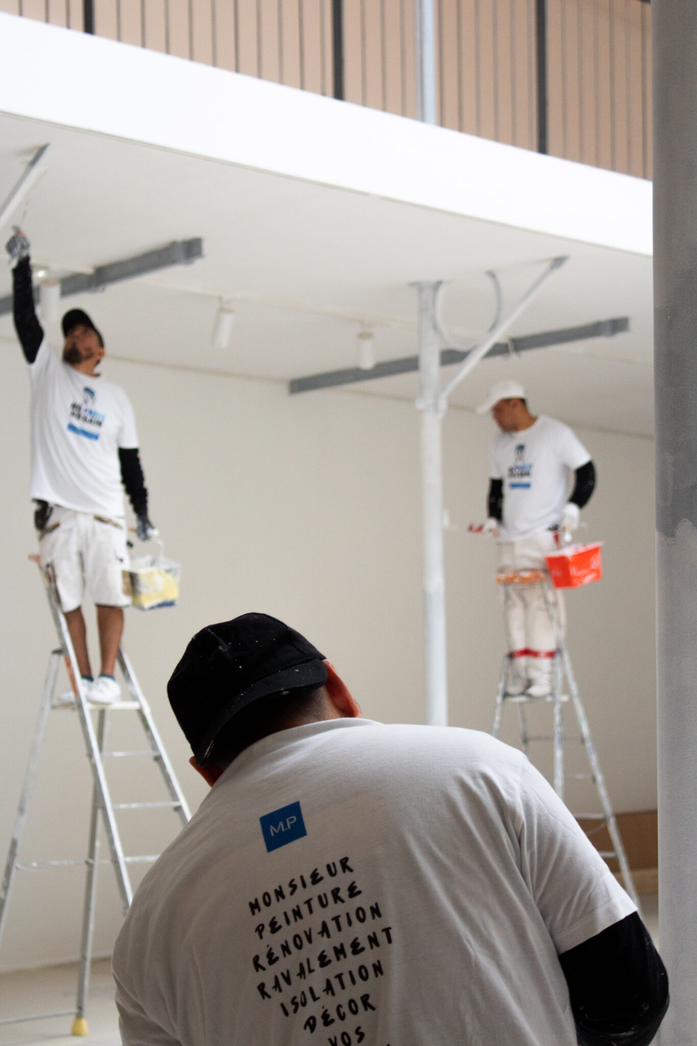 Artisans Monsieur Peinture de l'équipe VTM Renov'
