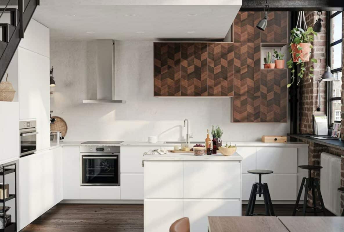 Cuisine avec personnalisation des caissons