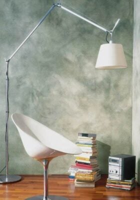 mur en finition stucco