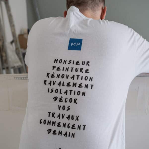 Chantier Monsieur Peinture — chantier en cours – installation verrière