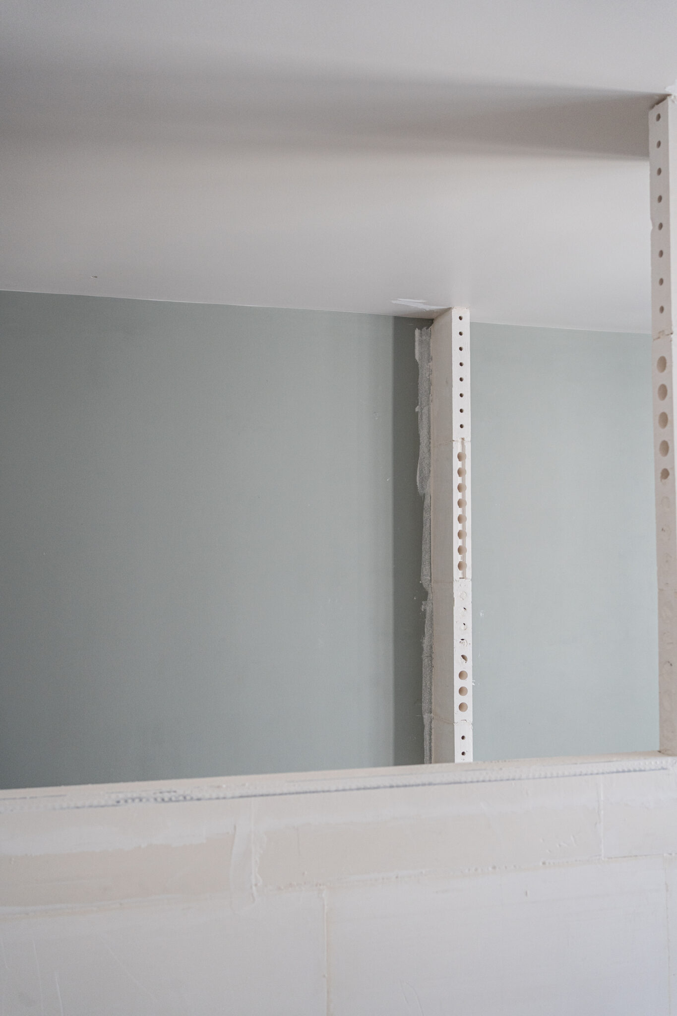 Chantier Monsieur Peinture — chantier en cours – installation verrière