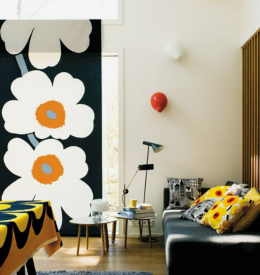 marimekko pour colorer ses intérieurs
