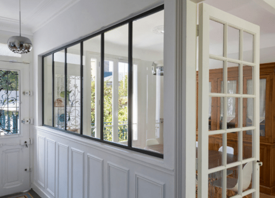 entrée avec verrière