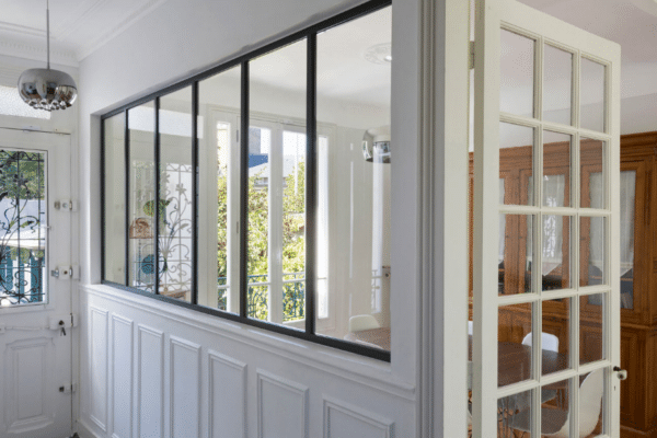 entrée avec verrière