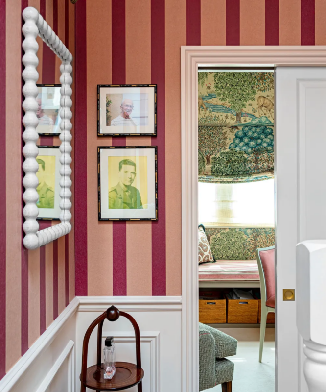 Tendance papier peint - rayures